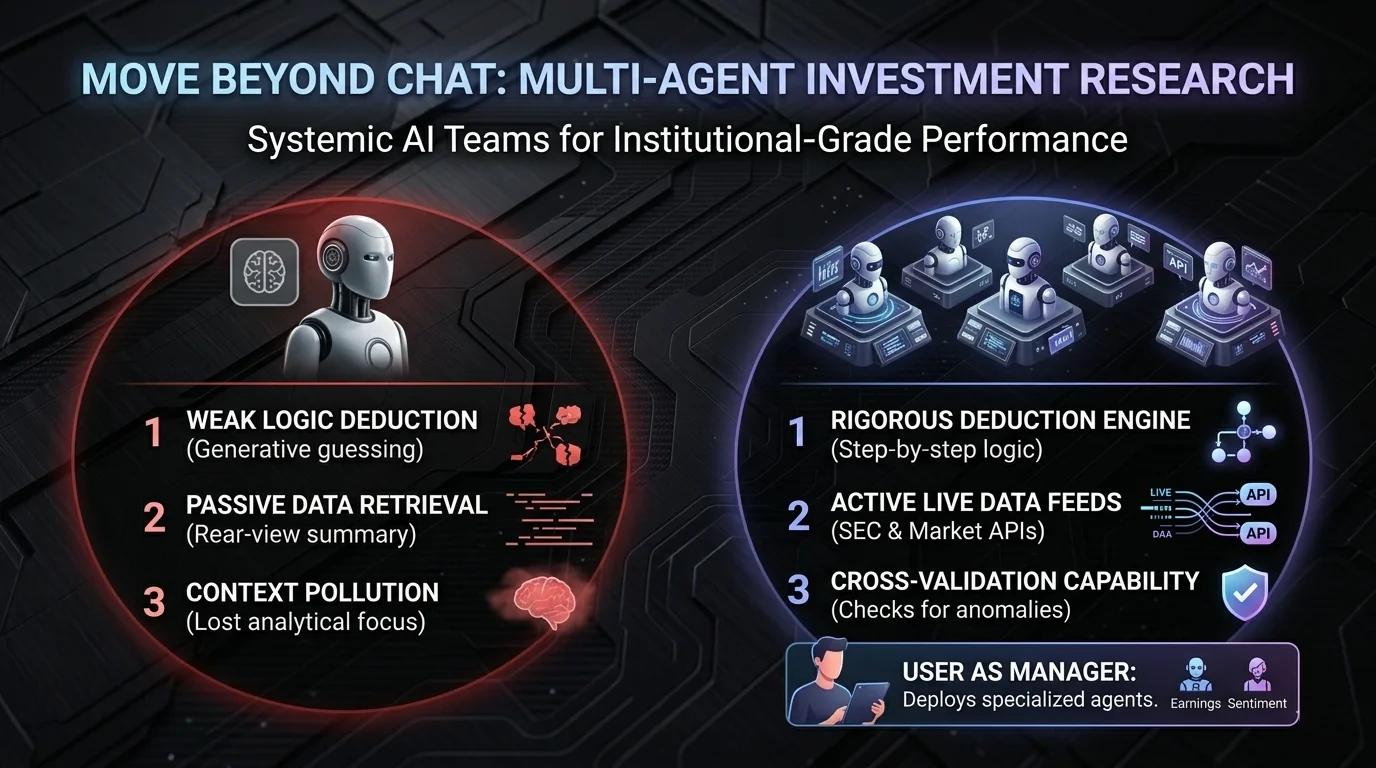 Multi-agent investment research workflow